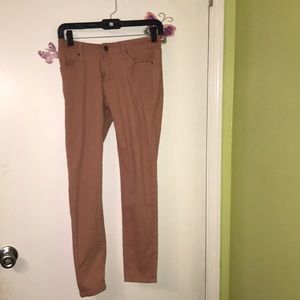 New pink skinny jeans